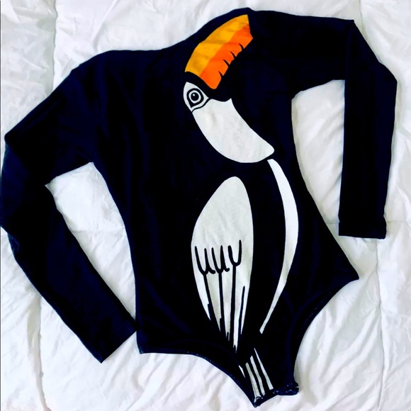 FARM Rio Tops - Farm Rio Tucano Bodysuit XS. NWT